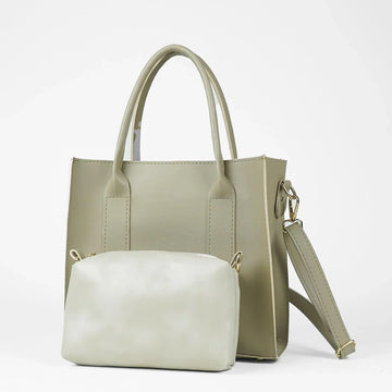 Minimalist Beige Tote Bag