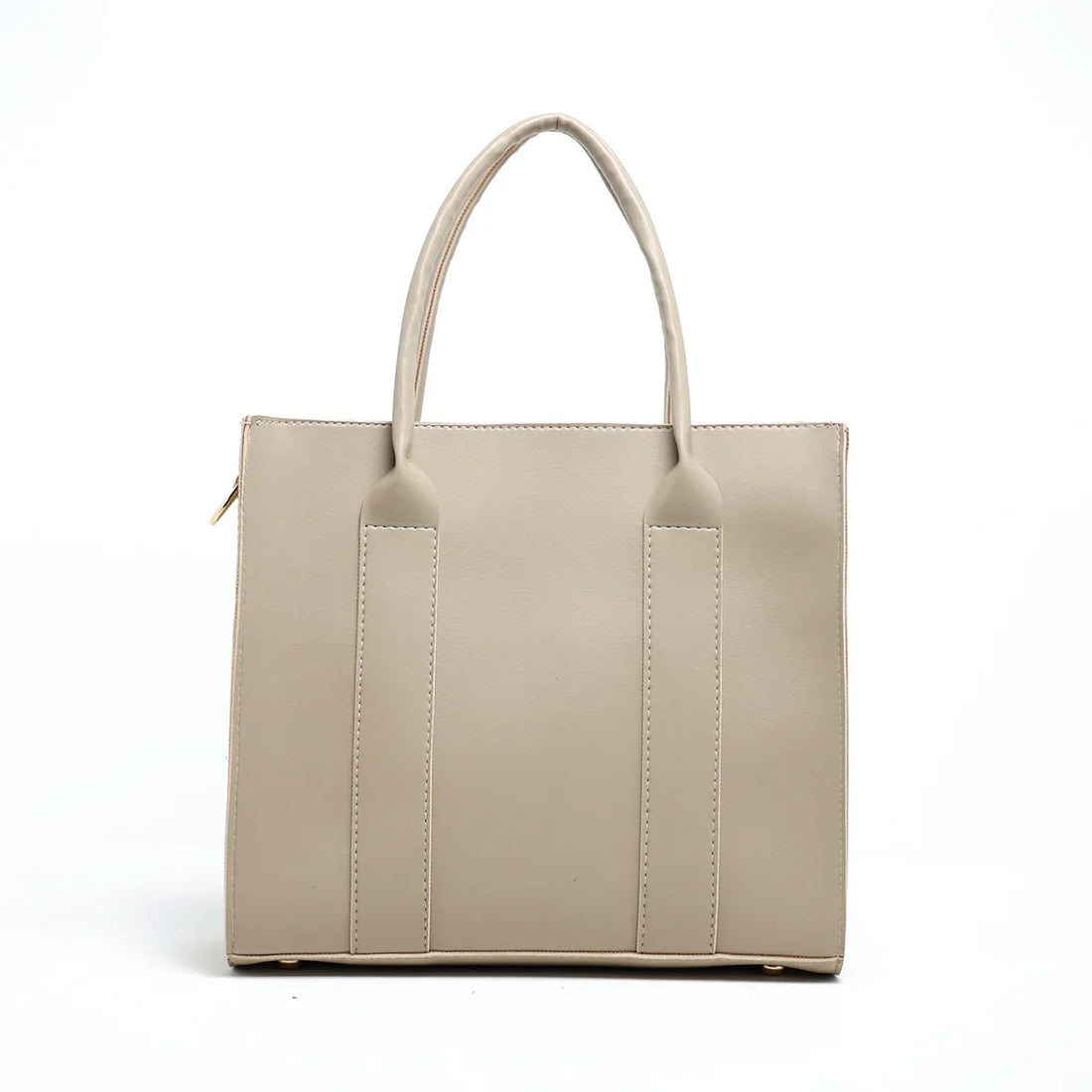 Minimalist Beige Tote Bag