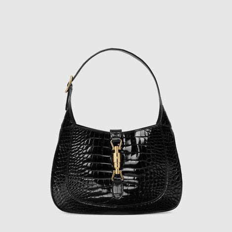 Gucci Jackie 1961 crocodile small shoulder bag - Fashiono