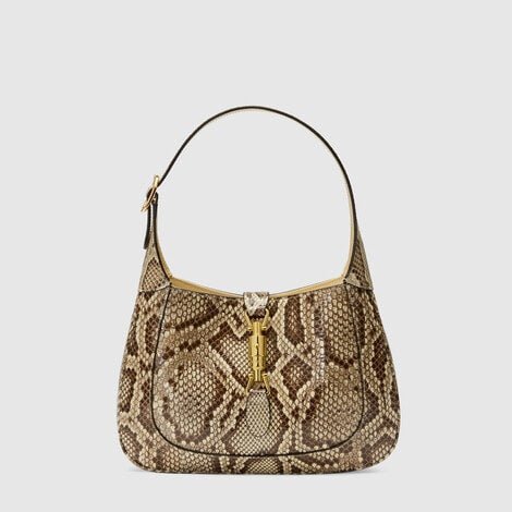 Gucci Jackie 1961 python small shoulder bag - Fashiono