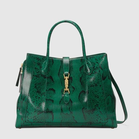 Gucci Online Exclusive Jackie 1961 anaconda bag - Fashiono