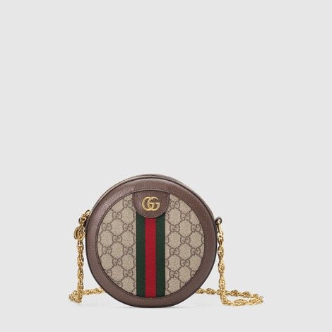 Gucci Ophidia mini GG round shoulder bag - Fashiono