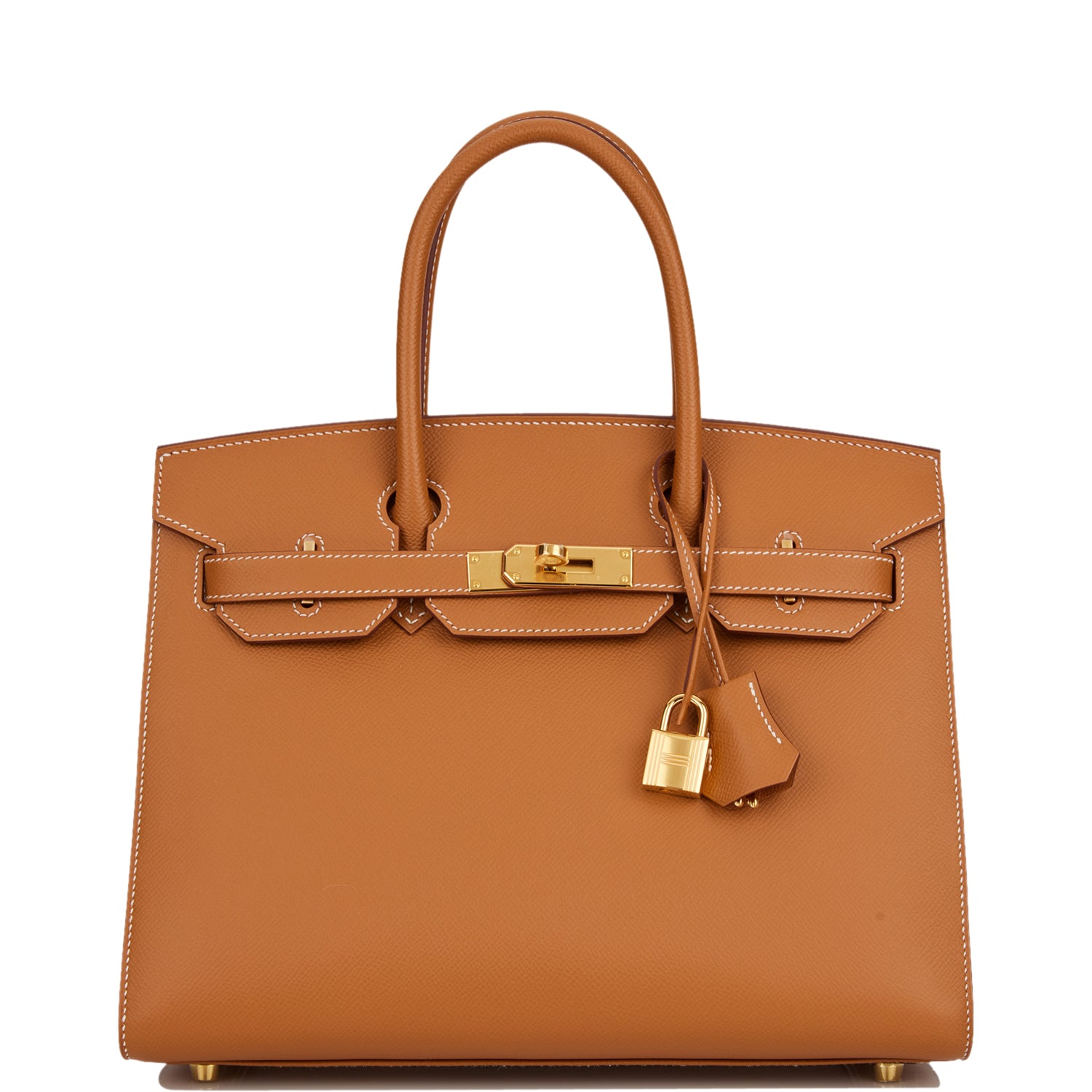 Hermes Birkin Sellier 30 Gold Epsom Gold Hardware - Fashiono