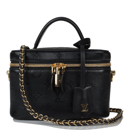 Louis Vuitton Black Monogram Ink Vanity PM Bag - Fashiono