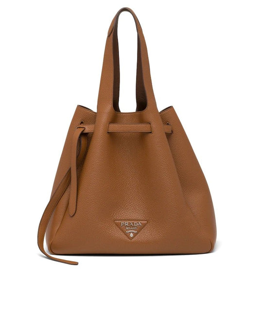 Prada Leather Tote - Fashiono