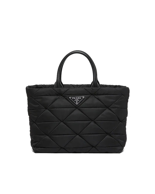 Prada Medium Padded Nylon Tote - Fashiono