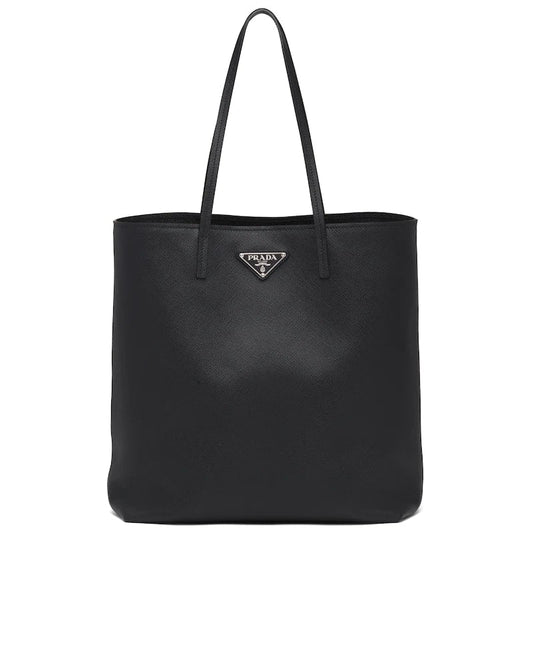 Prada Medium Saffiano Leather Tote - Fashiono