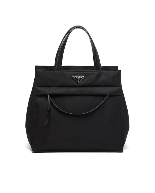 Prada Quilted Nylon Tote Bag - Fashiono