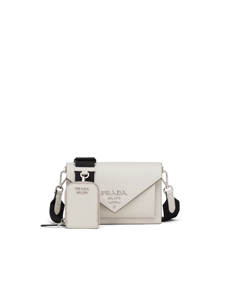 Prada Saffiano Leather Mini Envelope Bag - Fashiono